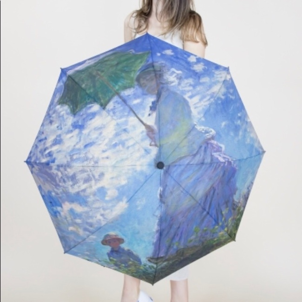 Lady with a Parasol Umberella